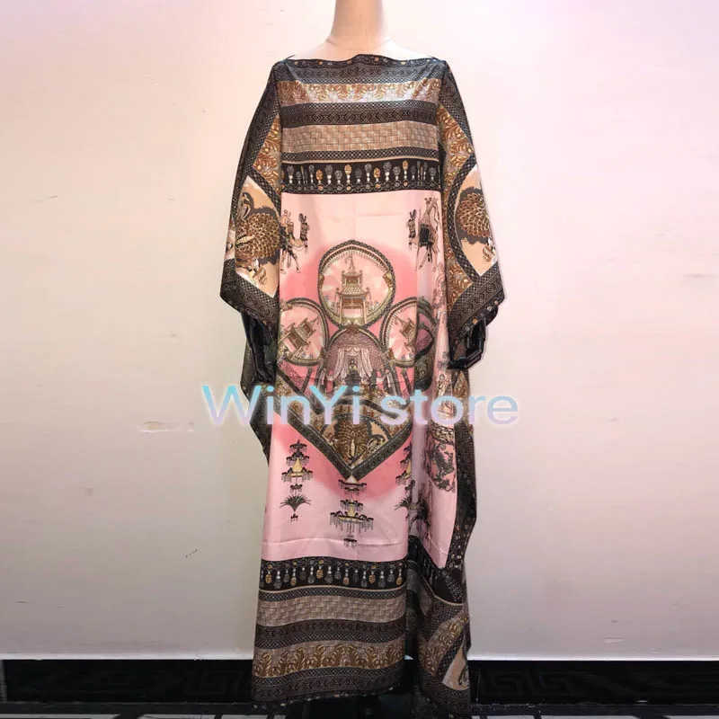 Африканские платья для женщин Дашики длинное платье макси 2020 летнее вечернее