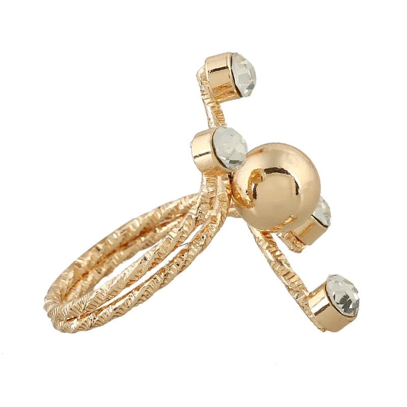 Европейские и американские ювелирные изделия мяч кольцо женская мода атмосфера