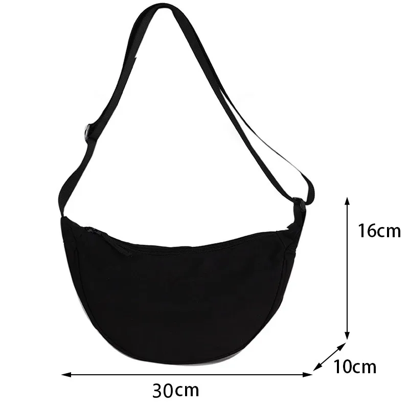 

Female Handbag Casual Messenger Bag Women Large Capacity Nylon Sling Chest Bag Fashion Design Crossbody Hobo Bags Bolsa Mujer