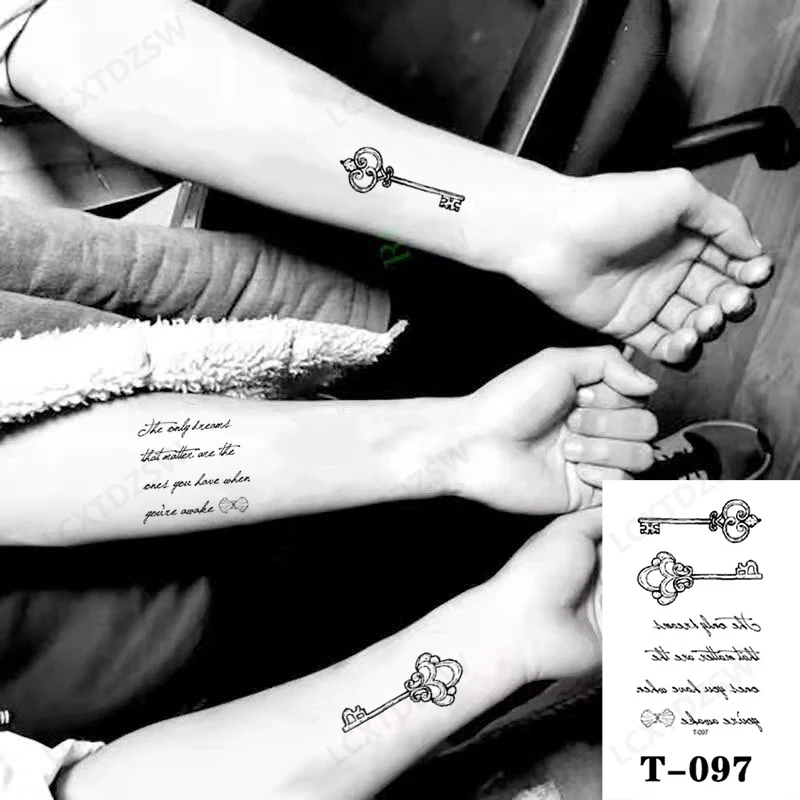 Women's Temporary Tattoo Sticker, Sexy False Tattoo, Waterproof And Durable, Body Decoration Art, Small Size 10.5 * 6CM