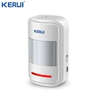 Kerui перезаряжаемый 5 в USB 433 МГц беспроводной ИК-датчик детектор движения для GSM PSTN системы безопасности с автоматическим набором номера сигнализации
