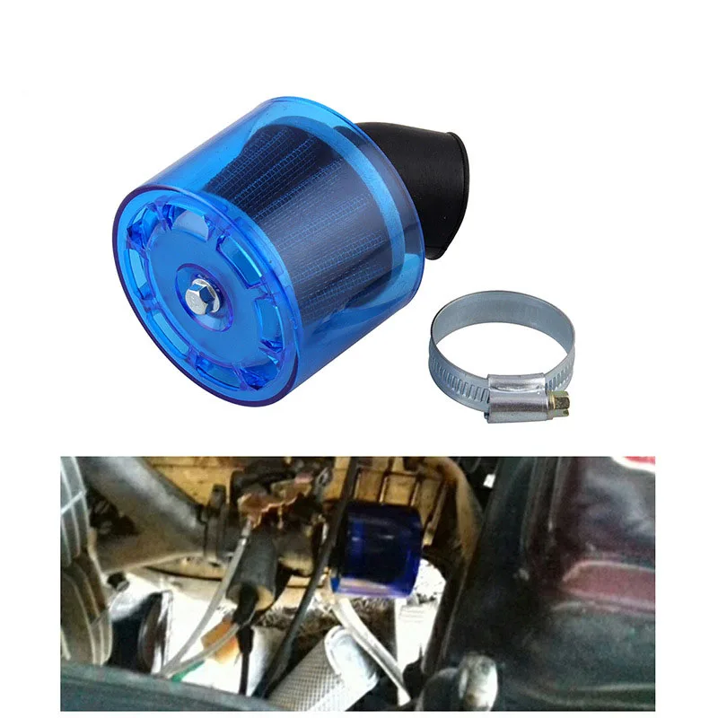 

35mm 45 Degree Elbow Bend Air Filter Bend Splash Proof Plastic Cover Waterproof For Honda Kawasaki Suzuki motocross ATV