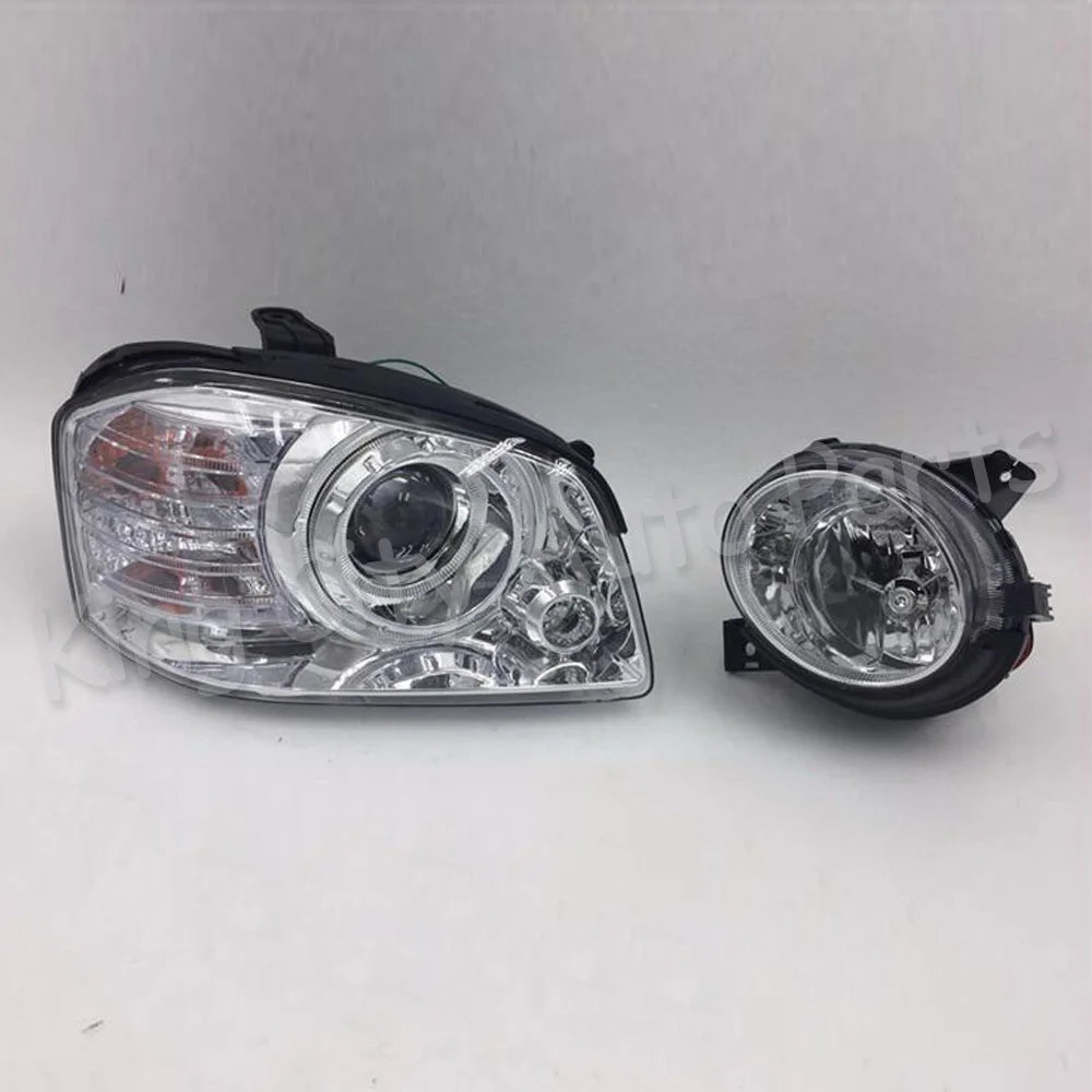 CAPQX для Kia Оптима переднего бампера головной прожектор Головной фонарь LED свет