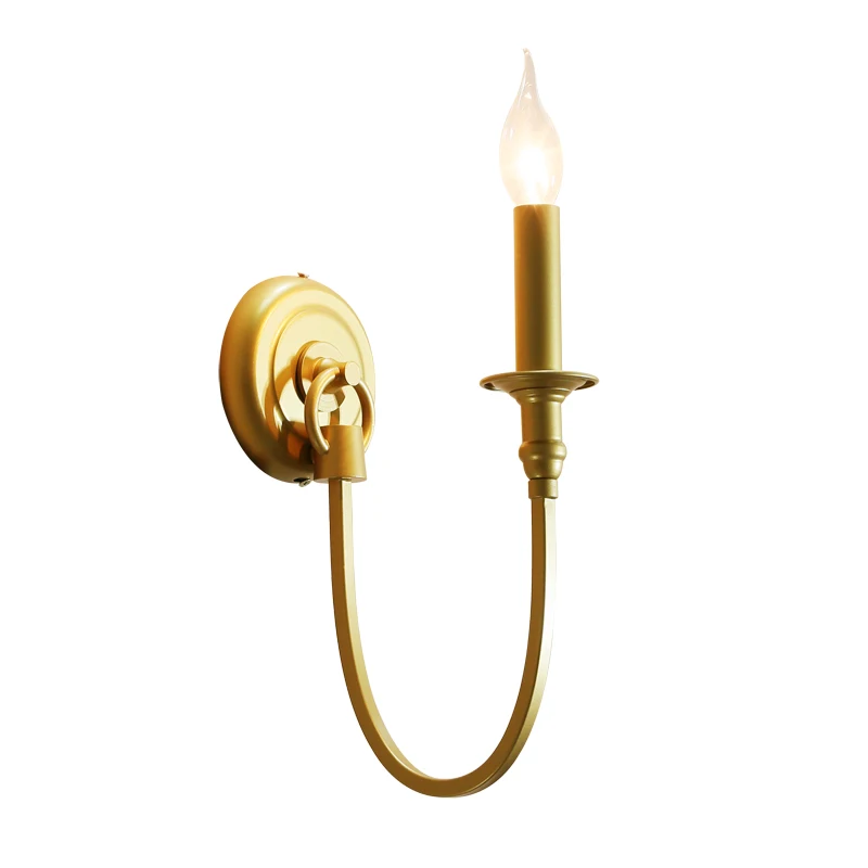 Большой 2 предмета светодиодный настенный светильник в помещении ing E14 латунный