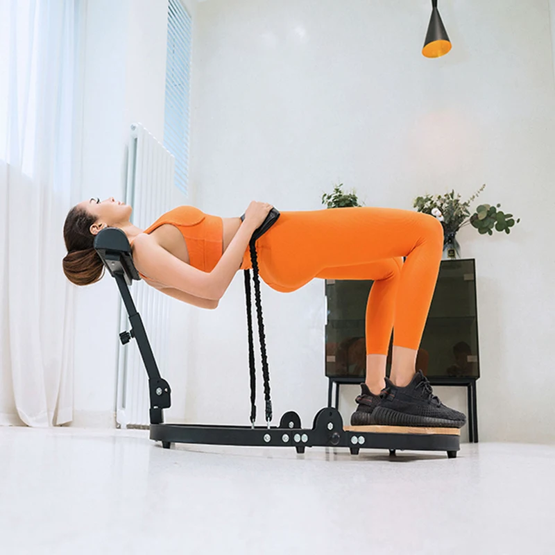 Hip Pusher Adjustable Yoga Exerciser Elastic Training Device Beautify Buttocks Hip Sports Device Gym Equipment Massage Workout
