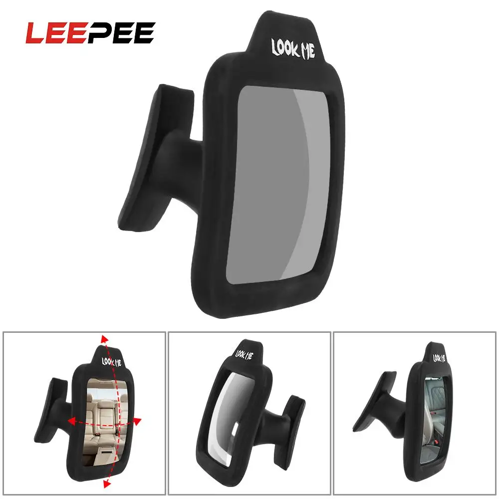 

Автомобильное вспомогательное зеркало, зеркало заднего вида для слепых зон, регулируемое на 270 градусов, HD выпуклое зеркало для парковки в д...