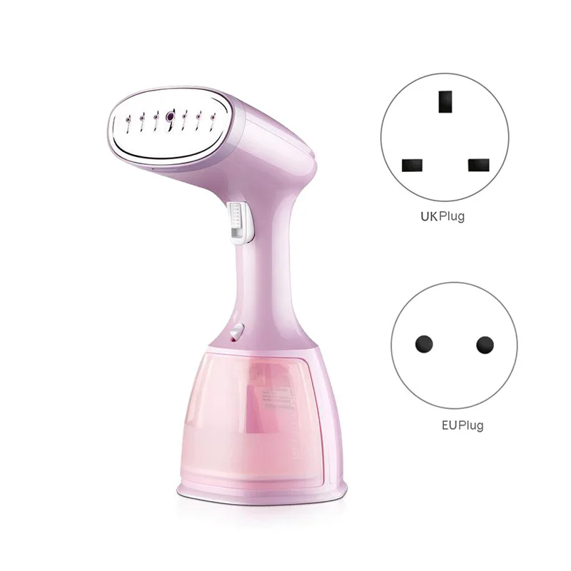 

Household Small Clothing Hand-Held Hanging Ironing Machine Steam Iron Portable Iron Pink