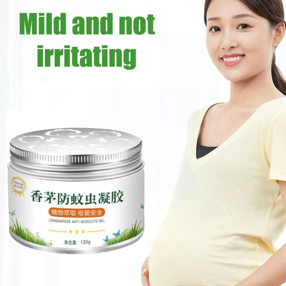 

Mosquito Repellent Cream Plant-Based Citronella Non-Toxic Anti-Mosquito Baby For Pregnant Household Gel Safe Women Balm I7N3
