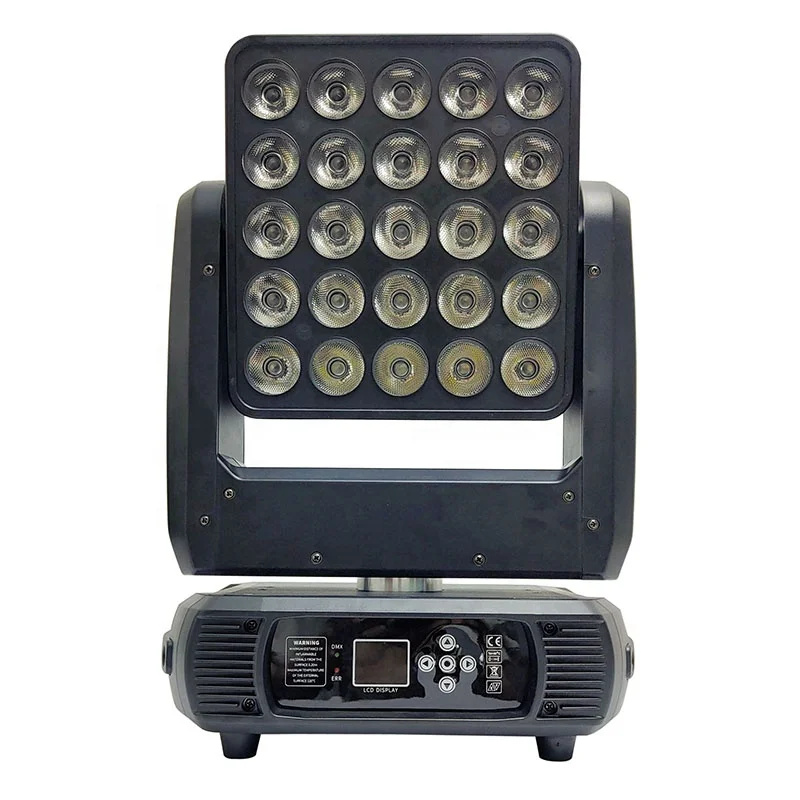 

led 25x12W 4-in-1 RGBW matrix wash infinite moving head led stage light