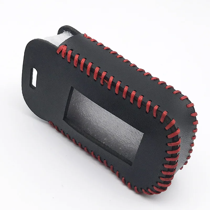 Новинка 2019 кожаный чехол для автомобильного ключа A93 Starline A63 Двусторонняя