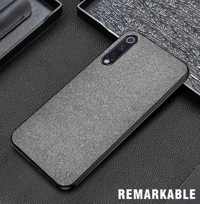 Мягкий чехол-рамка для Xiaomi mi CC9 CC9E 9T Pro mi 8 9 SE A3 A2 Lite Red mi K20 Pro 7A Note 7 6 Pro тканевый ударопрочный чехол