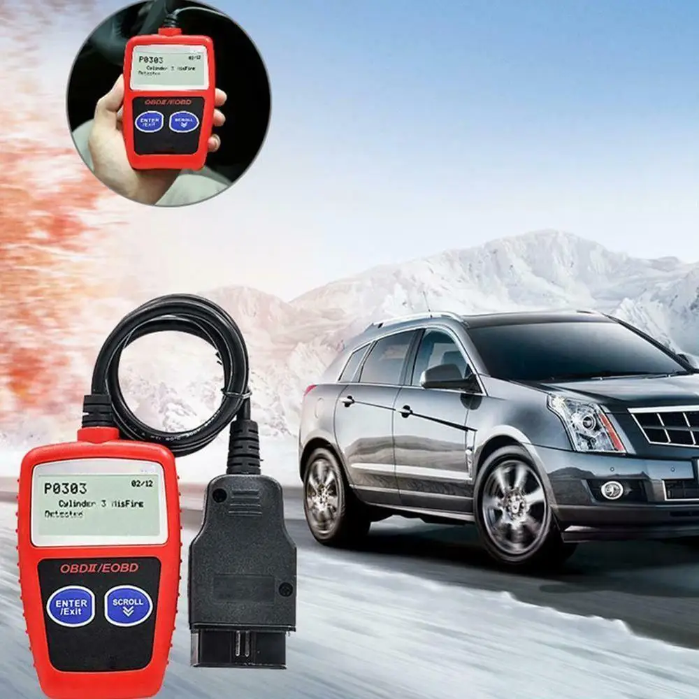 OBD2 сканер Код считыватель автомобиля MS309 Авто диагностический инструмент OBD 2