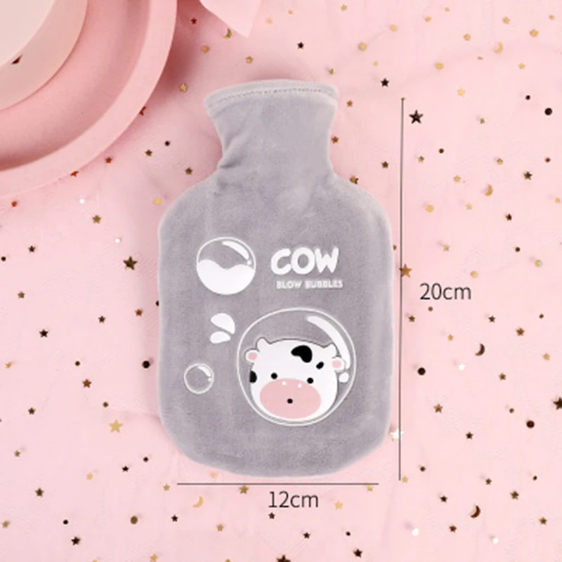 

Plush Hot Water Bottle Water Injection Explosion-Proof Mini Cute Hand Warmer Female Warm Student Warm Water Bag STTA889