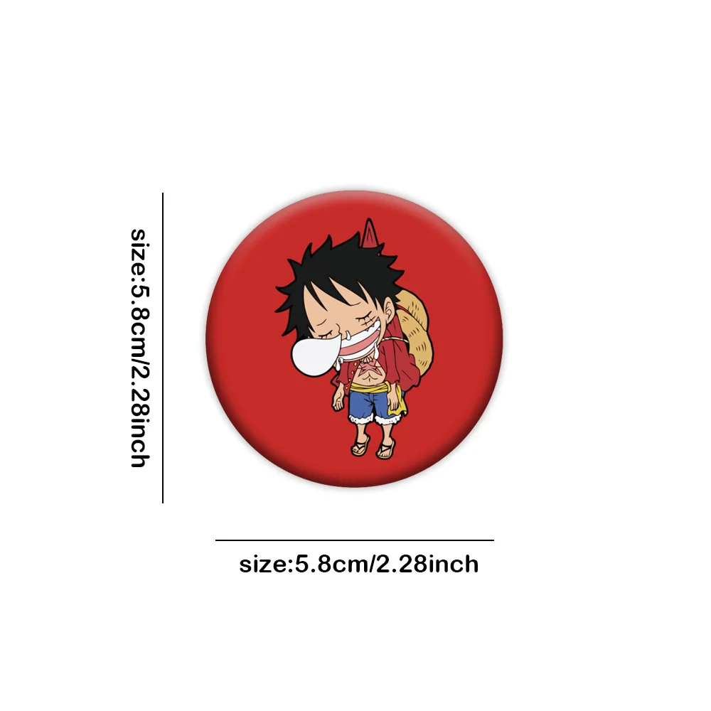 Рубашки стикер аниме Луффи Nami pin пальто платье одежда Кепка сумка DIY декорировать