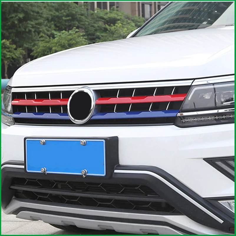 Автомобильный Стайлинг передняя решетка вентиляции гриль Декоративная полоса