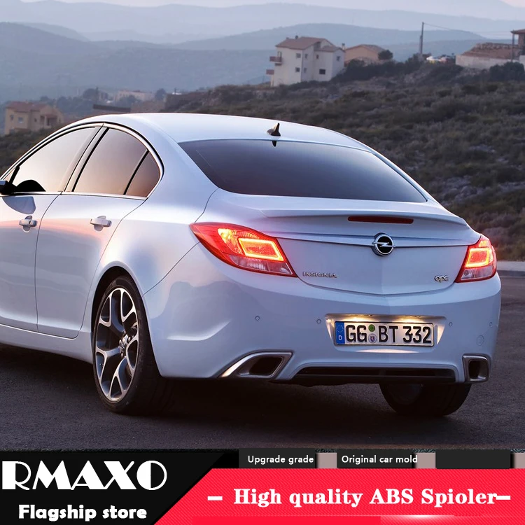 Спойлер для OPEL insignia 2008 2013 спойлер высокого качества ABS Материал заднее крыло
