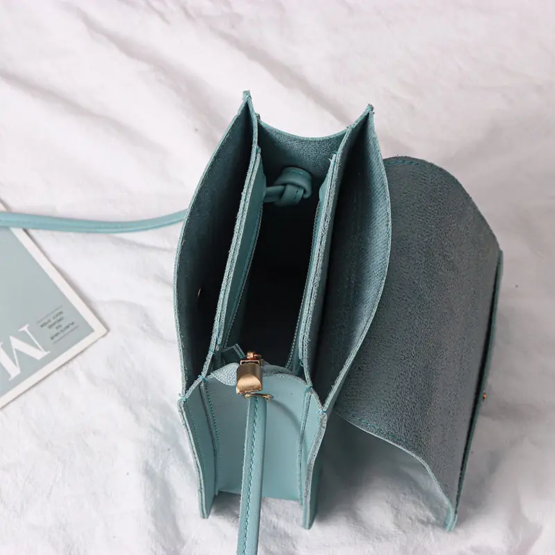 

Fashion Luxury Handbags Women PU Leather Shoulder Bag Women Three Layer Crossbody Bags Large Capacity Zipper Small Square Bag