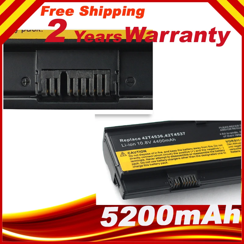 

HSW Laptop Battery For Lenovo ThinkPad X200 X200s X201 X201i X201s 42T4834 42T4835 43R9254 ASM 42T4537 FRU 42T4536 FRU shipping