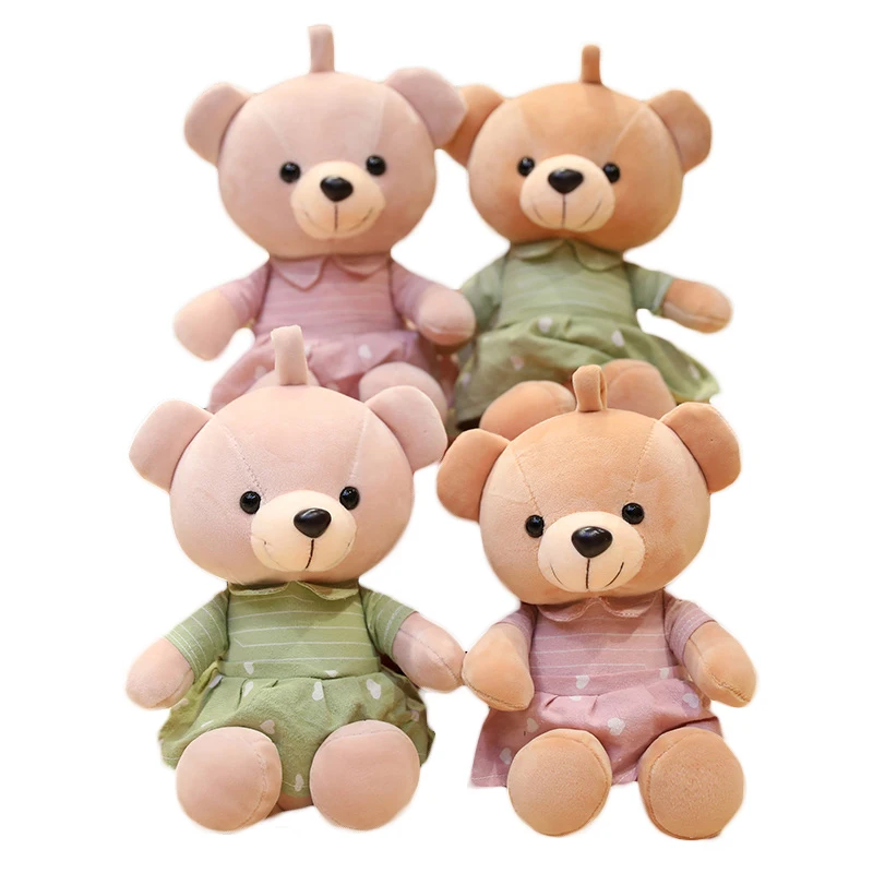 Милый плюшевый мишка 1 шт. 28 см плюшевые игрушки высококачественные набивные