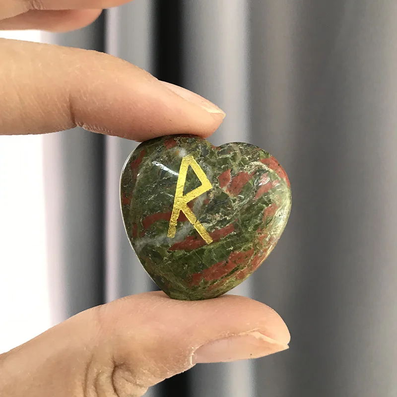 Futhark руны Лапис гравировка Исцеление гадание камень 25 шт. набор TP