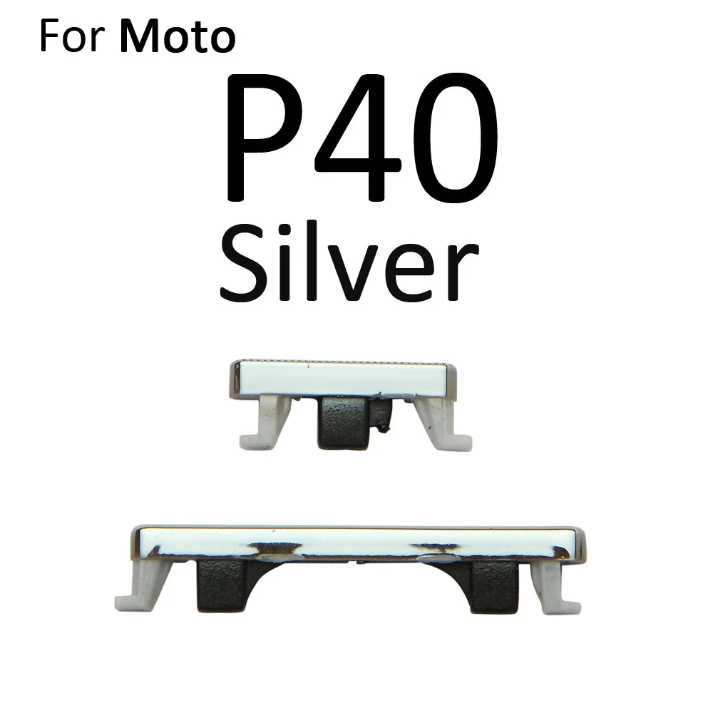 

Power On Off Volume Switch Mute Side Key Button Full Sets For Motorola Moto P30 P40