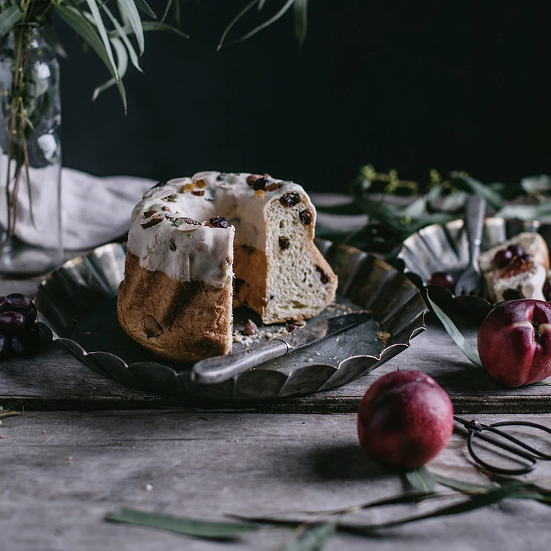 Уникальный винтажный античный металлический поднос ручной работы с цветочным