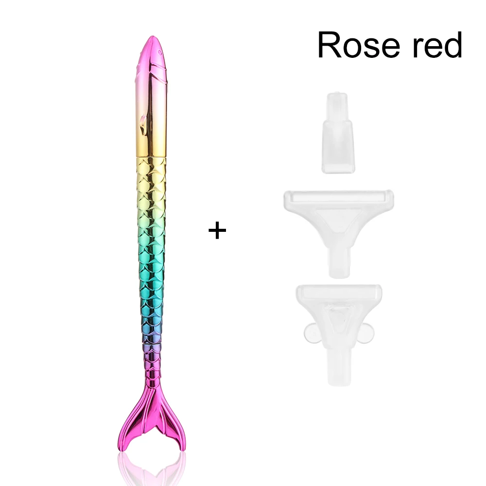 style1-rose red 1 шт., инструмент для рукоделия, шитья, вышивки, 5D, круглая Алмазная ручка, вышивка крестом, аксессуары для шитья, для дома - Цвет: style1-rose red