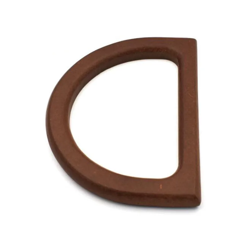 

New D-shaped Wooden DIY Handbag Handle Purse Frame High Quality Wooden Handle Replacement Bag Accessories Purse Supplies