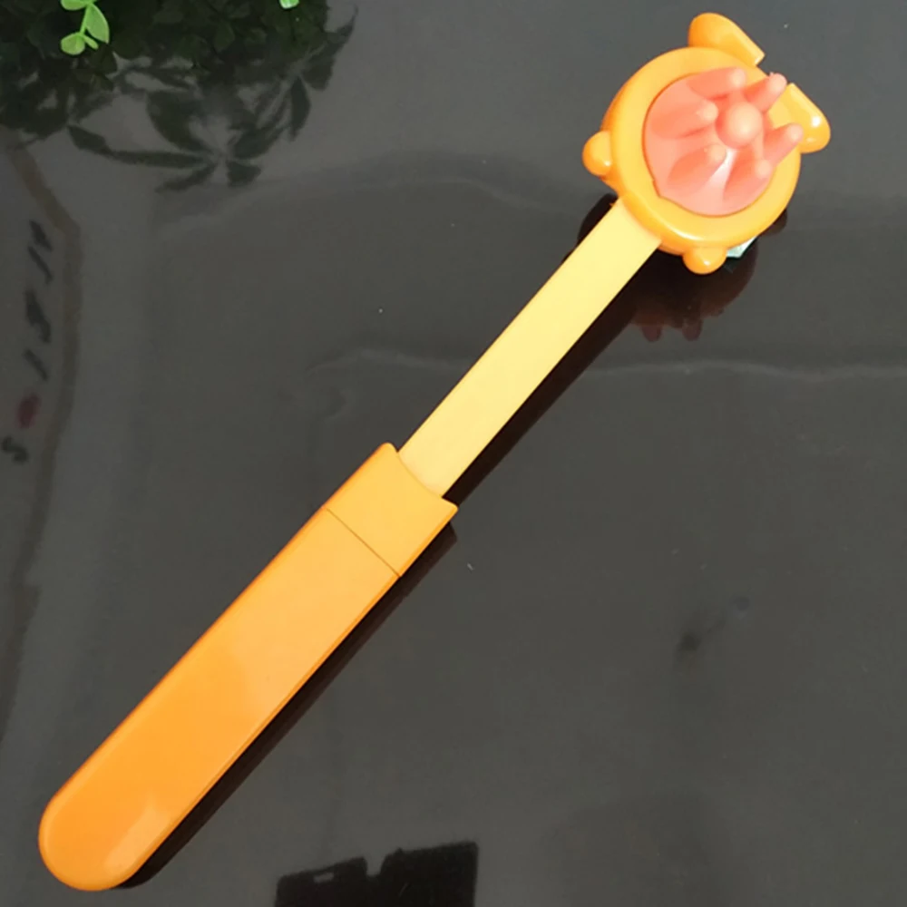 Уход за раздвижная селфи стучит задник натирает массажный стержень Меридиан