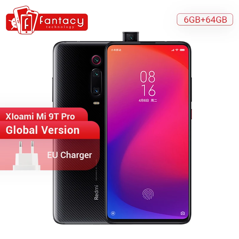 В наличии глобальная версия Xiaomi mi 9T Pro 6GB 64GB (Red K20 Pro) Смартфон Snapdragon 855 6 39 &quotAMOLED 48MP