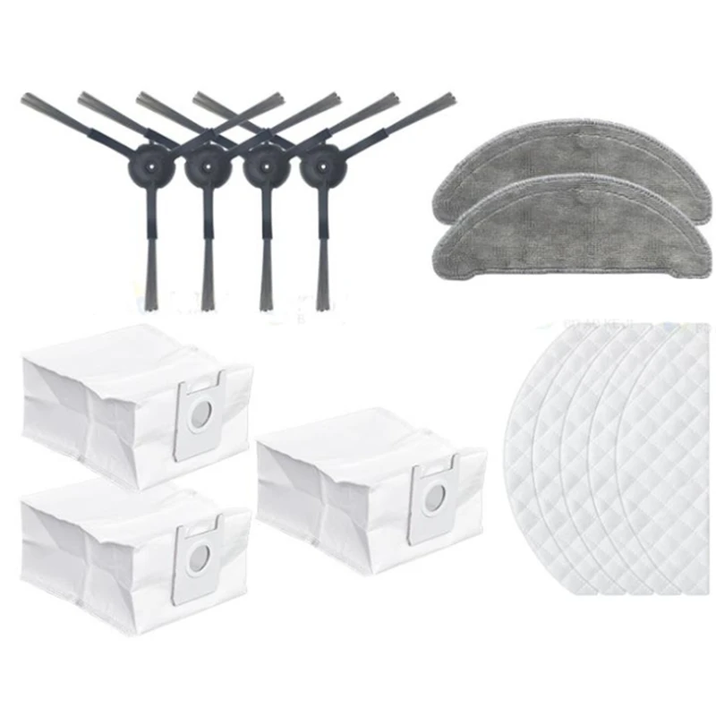 

for ROIDMI EVE Plus Vacuum Cleaner Parts Dust Bag Mop Rolling Brush Filter Side Brush Disposable Mop Accessories