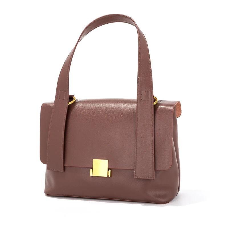 Новое поступление 2020 модные женские сумки Наплечная Сумка из натуральной кожи