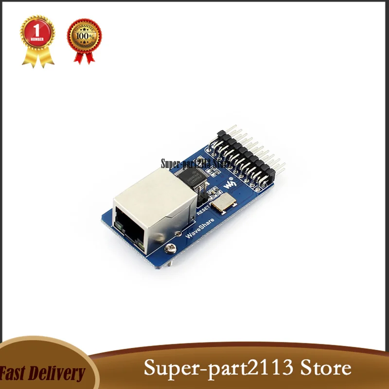 

DP83848 DP83848IVV Ethernet Physical Transceiver RJ45 Connector Control USB-B Type Interface Board for Arduino