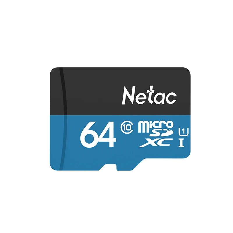 Netac P500 16G 32 ГБ, 64 ГБ, 128 г карта памяти класса 10 TF карты флэш-памяти Micro SD карта хранения данных высокой Скорость 80 МБ/с. для смартфона - Емкость: 64G
