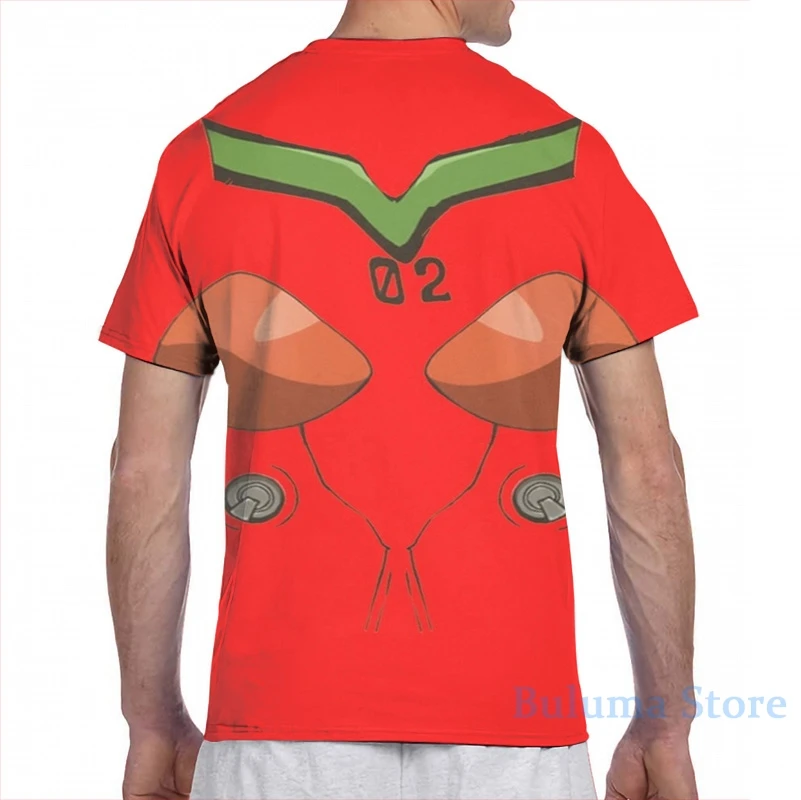 Asuka Langley Soryu Plugsuit 02 Мужская футболка женская с принтом модная для девочек топы