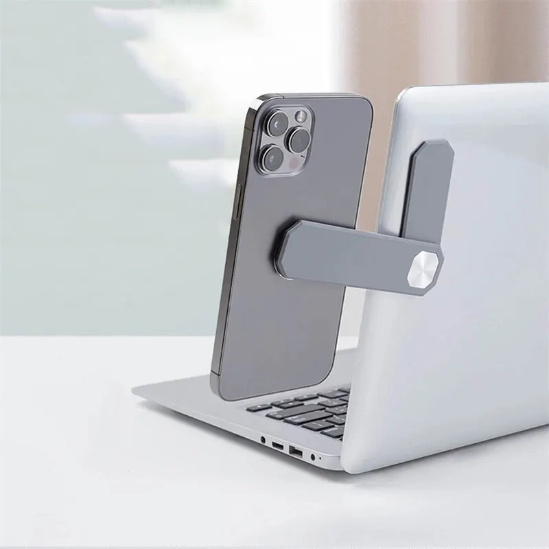 

UKGO New Magnetic Laptop Phone Stand Holder Screen Support Hoder Side Mount Connect Tablet Bracket Dual Monitor Display Clip