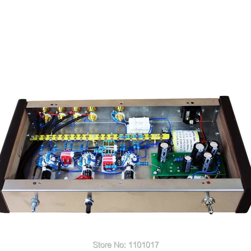 JBH имитировать M7 12AX7 ламповый предусилитель HIFI EXQUIS DIY набор или законченный ECC83 Ламповый предусилитель JBH12AXM7Pre