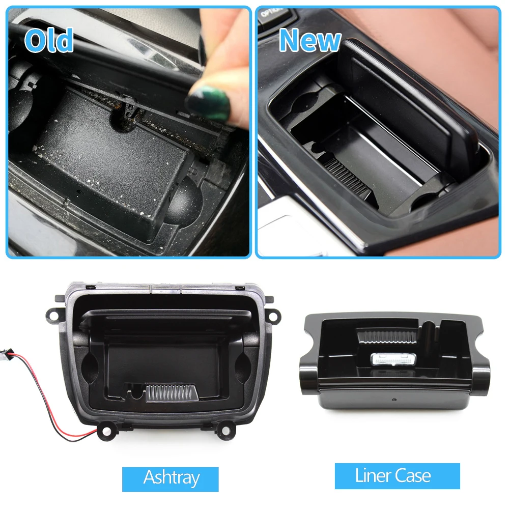 New Interior Car central console ashtray box For BMW Accessories 5 Series F10 F18 520 523 525 528 530 535 51169206347 | Автомобили и