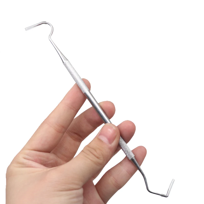 

Stainless Steel Dental Periodontal Probe Double Side Dentist Endodontic Explorer Tool Tooth Cleaning