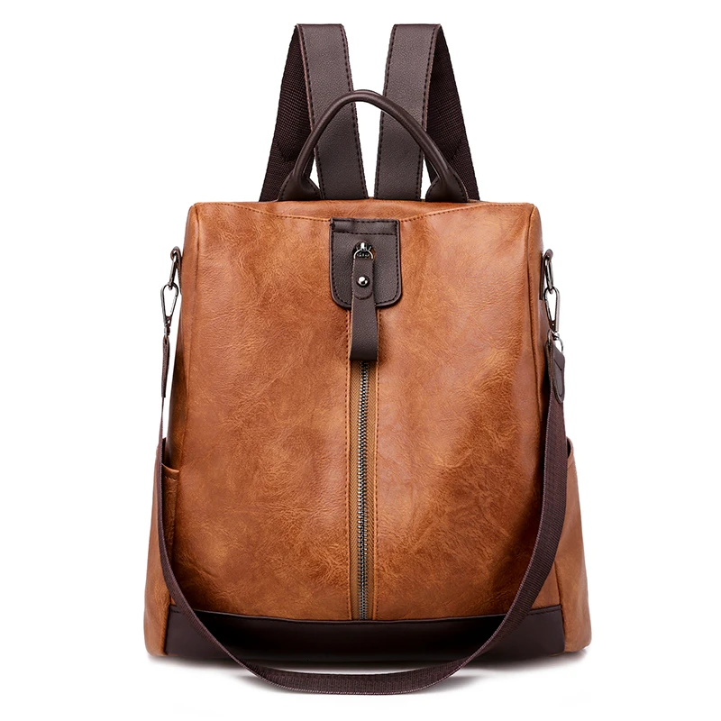 Женские кожаные рюкзаки 2019 Mochilas женский рюкзак школьные сумки для девочек
