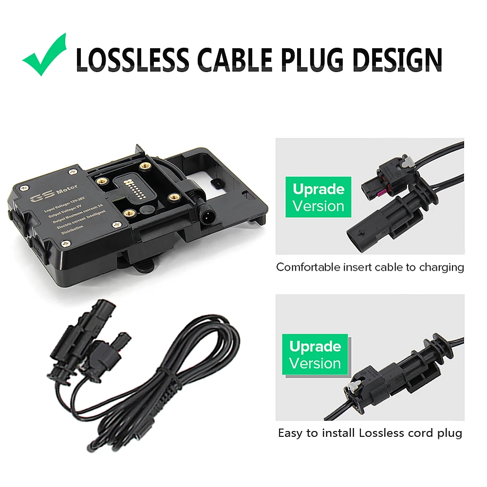 USB Навигационный кронштейн зарядка крепление для BMW R 1200 GS high verson fit R1200GS LC/ADV F700GS