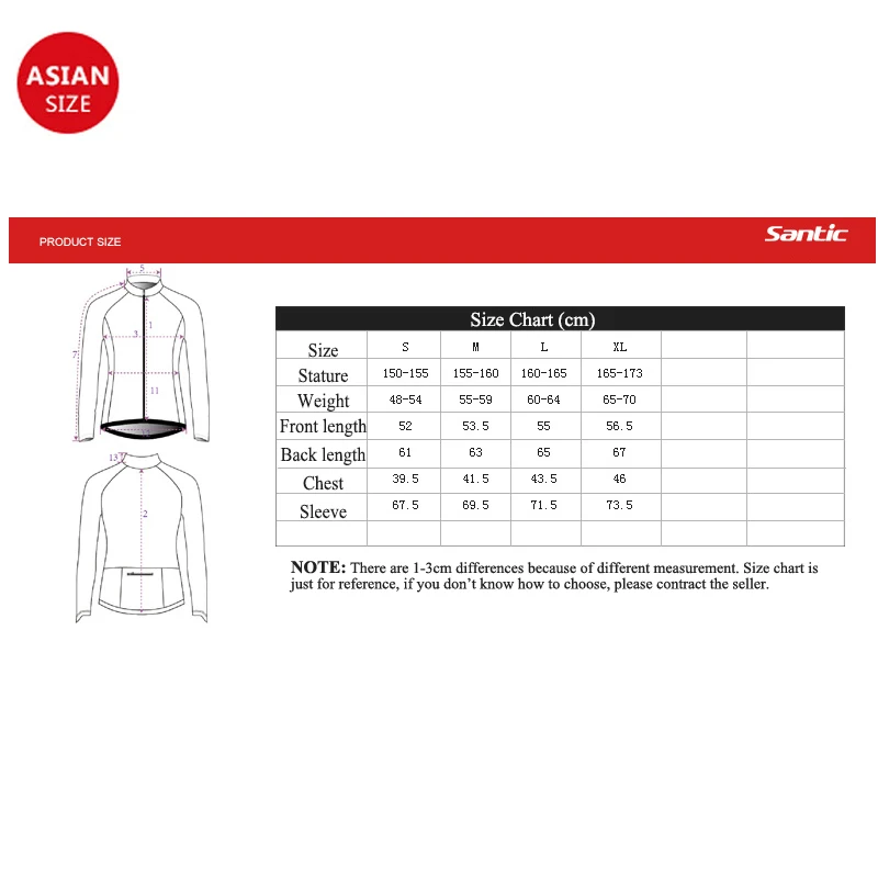 Santic женский длинный рукав Велоспорт PRO Горный Дорожный велосипед Джерси анти-УФ