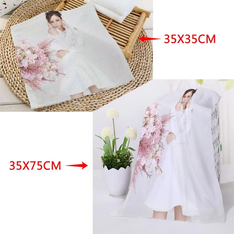 Полотенце для лица прямоугольные полотенца Размеры 35x35 см 35x75 | Дом и сад