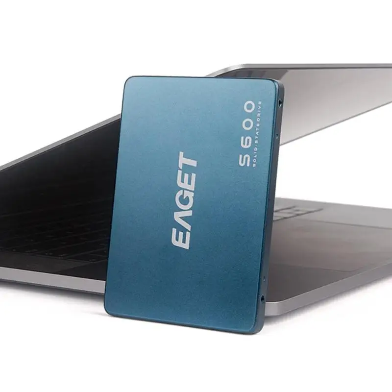 EAGET S600 2,5 дюймов SATA 3,0 SSD жесткий диск 128 ГБ/256 Гб внешний твердотельный накопитель для настольного ноутбука ПК твердотельный накопитель