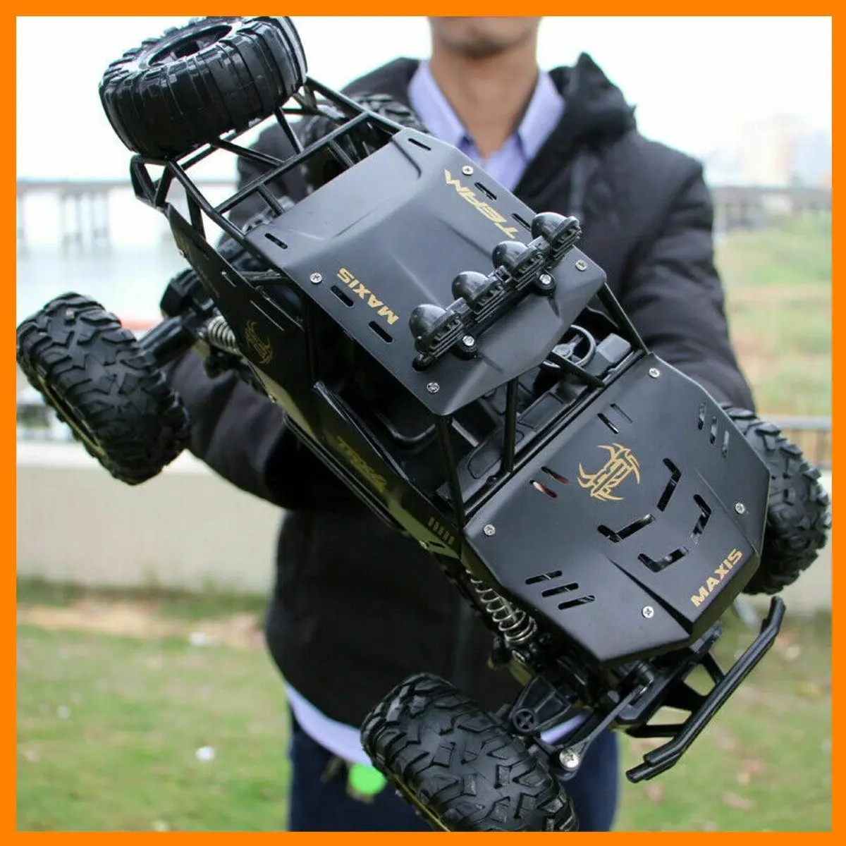 1: 9 37 см 4WD 2 4G Радиоуправляемый автомобиль высокоскоростной внедорожник Игрушки