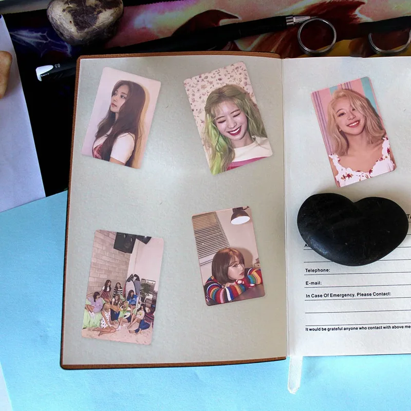 10 шт./компл. Корейская Популярная Наклейка для двух фотокарт Lomo модный альбом