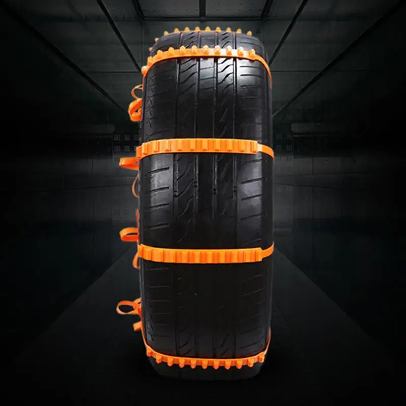 

20Pcs Emergency Traction Snow Mud Tire Chains Anti Skid Snow Chains For SUV Car Driving Obd2 Car Accessories