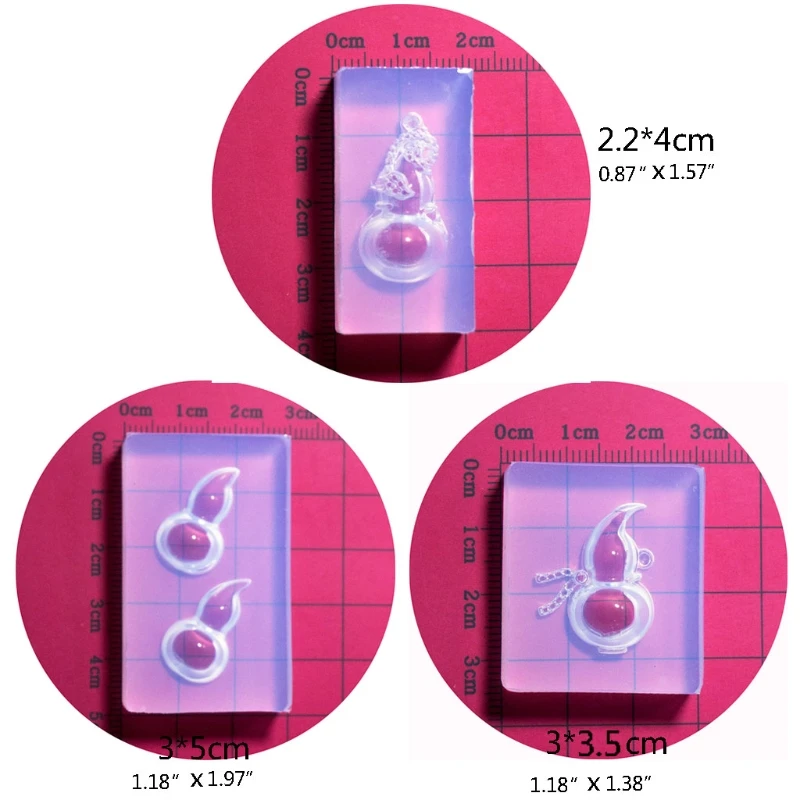 

066C серьги, искусственная силиконовая форма для брелока, искусственная Тыква для подвесок, ювелирных изделий из смолы, литье, рукоделие