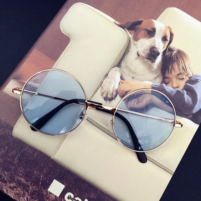 HBK Мода 2017 круглые маленькие брендовые крутые Солнцезащитные очки женские