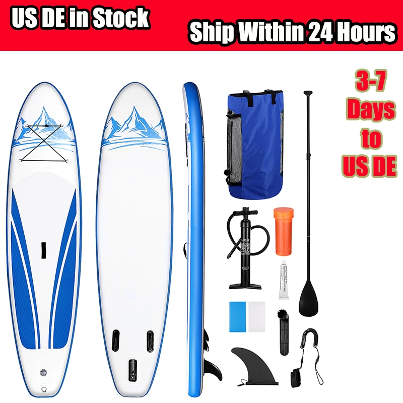 

120x30x6" Inflating Paddle Board Sup Board Stand-Up Paddle Board Surfboard Long Board Stand Up Dropshipping With Bag Gonflatable
